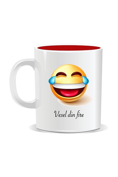 OEM Personalized Emoji Mug, Cheerful by Nature