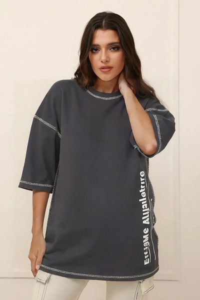 ALANAQA Unisex Oversized T-Shirt