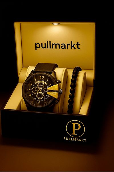 pullmarkt Bracelet + Analog Wristwatch