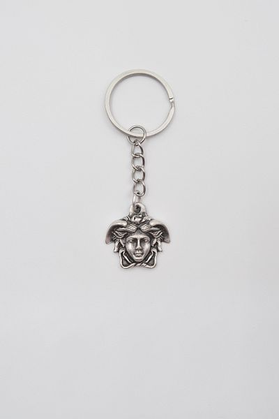 Bu Farklı Breloc Medusa Mitologică - Placat cu argint antic - Femei Bărbați