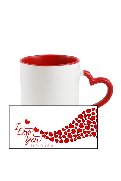 OEM Personalized mug for Valentines Day, I love you, Be my Valentine