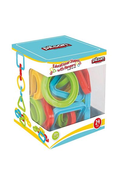 NW NessiWorld Nessiworld 03 329 Hanging Shapes -Pilsan Toy