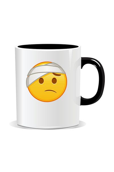 OEM Personalized Emoji Mug, Get Well Soon