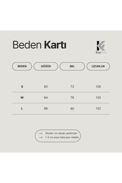 KauFurn Kruvaze Yaka Bel Aksesuarlı Piliseli Midi Elbise