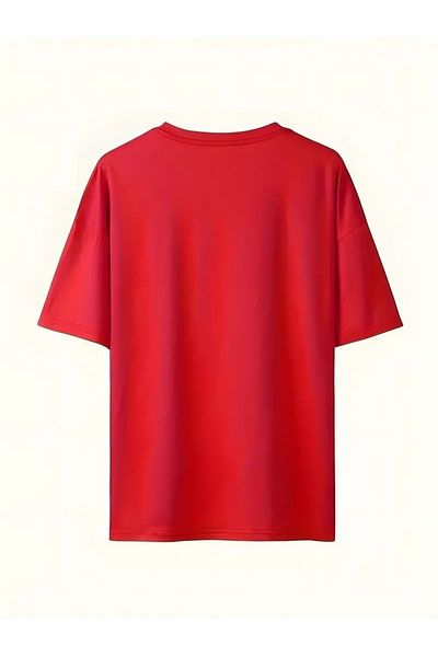 Boi Bottom-Top Rabbit Printed Short Leggings T-Shirt Oversize Loose Boyfriend Set