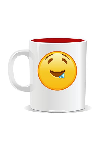 OEM Personalized mug with Emoji, Can you smell this drink?