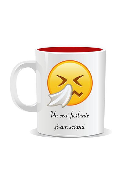 OEM Personalized mug with Emoji, I missed some tea