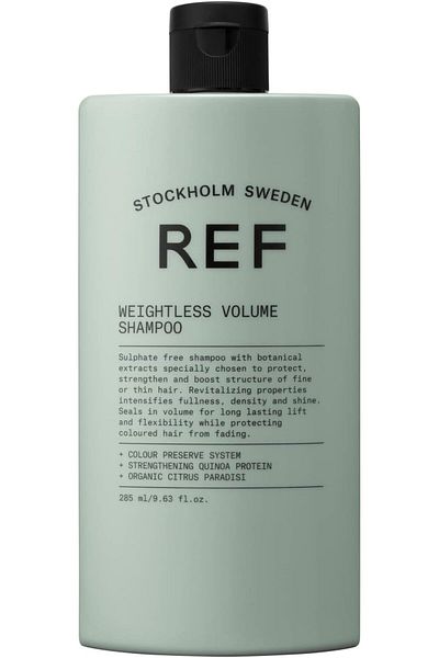 REF STOCKHOLM -Ref Weightless Volume Shampoo 100 ml Volumizing Shampoo for All Hair Types