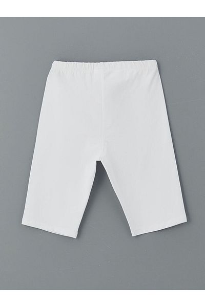 LC Waikiki Girl's Short Tights with Elastic Waist