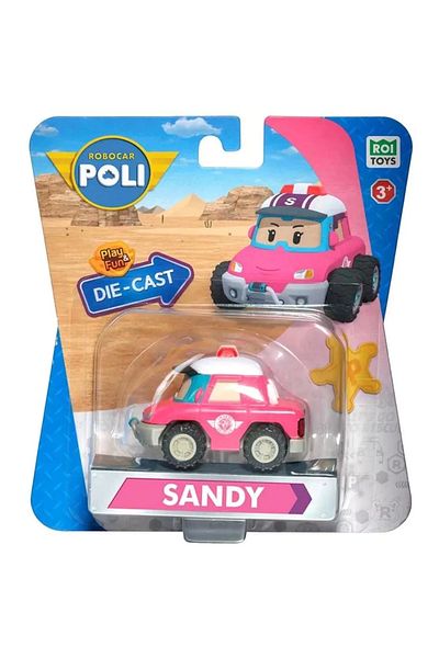 TOYFEST Robocar Poli Metal Vehicle Character Figure Sandy