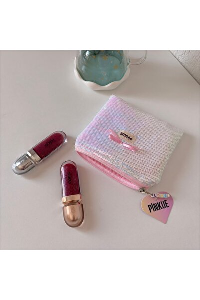 PİNKUE Mini Pullu cüzdan
