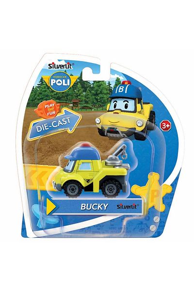 TOYFEST Robocar Poli Metal Vehicle Character Figure Bucky
