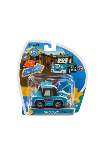 TOYFEST Robocar Poli Metal Vehicle Character Figure Spooky