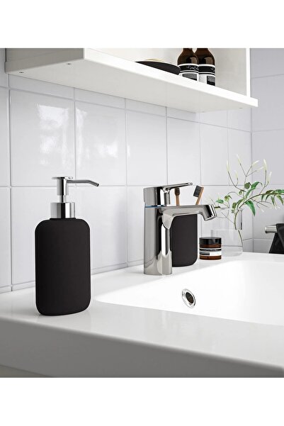 IKEA QUALİTY Sıvı Sabunluk Hacim 300 ml İkea Pompalı Sabun Kabı Stoneware Koy...