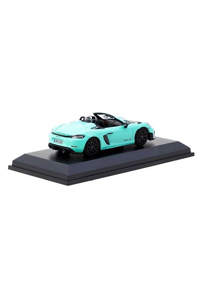 TOYFEST Tarmac Works x Minichamps 1/64 بورش 718 سبايدر RS نعناع أخضر