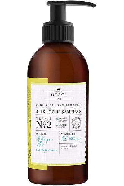 Otacı Otacı Lab الجيل الجديد من شامبو علاج الشعر بخلاصة النباتات رقم: 2 250 مل