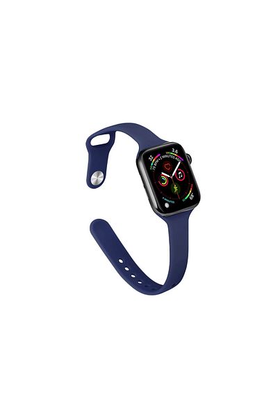 CepteToptan Apple Watch 38mm Classic Cord - Navy Blue