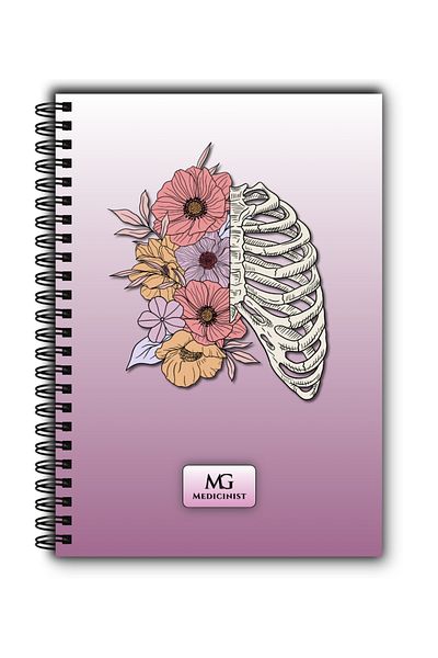 MG Medicinist Medical Notebook A5 - Chest - Dictando - 80 Sheets