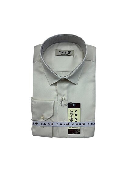 Altun Giyim Erkek Pamuk Saten Uzun Kollu Rahat Kesim Cepli Klasik Bej Renk Gö...