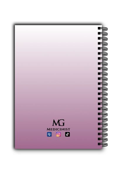 MG Medicinist Medical Notebook A5 - Chest - Dictando - 80 Sheets