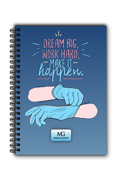 MG Medicinist Medical Notebook A5 - Dream - Dictando - 80 Sheets