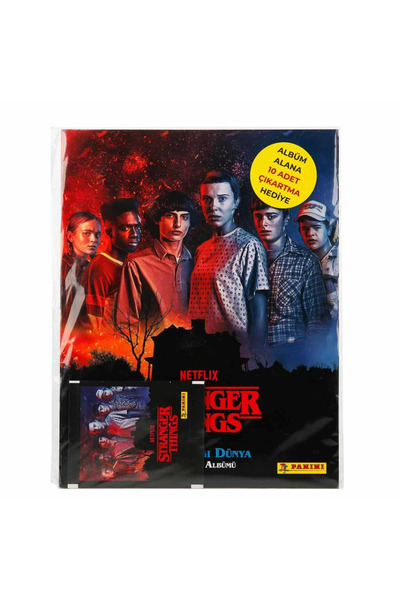 NW NessiWorld Nessiworld Stranger Things Çıkartma Albümü