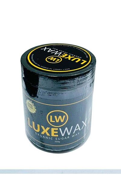 Wox Lux Wax Organic Sugar Wax for Legs and Body, Sensitive Skin, 100% Natural, Gentle Washable Formula,