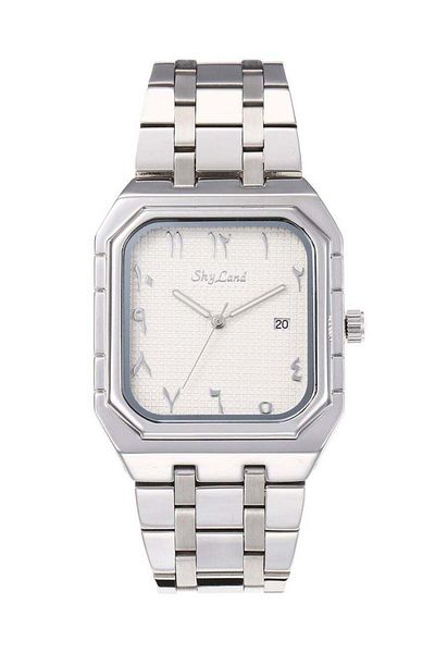 Skyland Sky Land Men's Steel Watch with Arabic Numbers