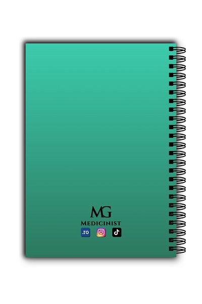 MG Medicinist Medical Notebook A5 - Ortho 2 - Dictando - 80 Sheets