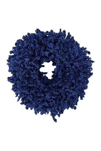 Loggia Dark Blue Arabian Hair Bun Buckle Drawstring Plump Elastic Hijab Women's Accessory Buckle