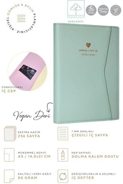 STOREMAX Muartshop and Notebook with Pocket A5 Ivory 128 Sheets 871301