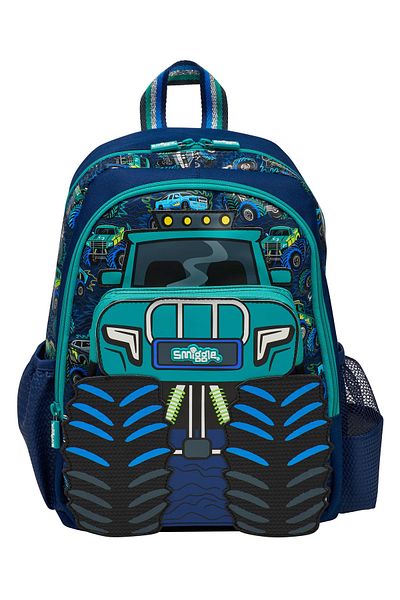 SMIGGLE 3D Dimensional Car Detailed Backpack Suitable for Kindergarten and Primary School
