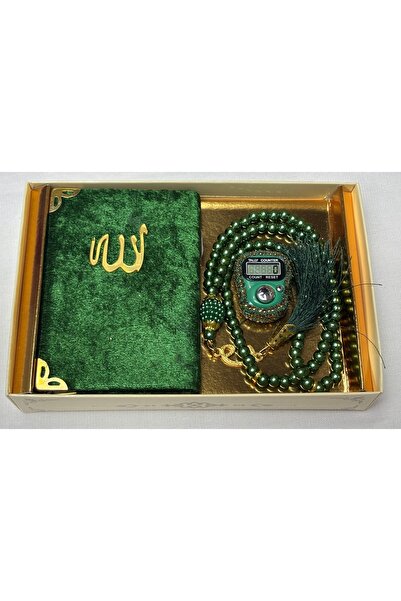 Muensu Zikirmatik, Kuran, Tespih Seti, Hac, Umre İçin Hediyelik Zikirmatik Seti, Tesbih Seti One Size 883