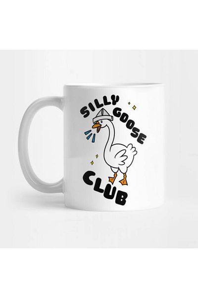 Pixxa Silly Goose Club Mug Cup