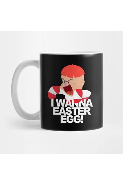 Pixxa I Wanna an Easter Egg! Mug Cup