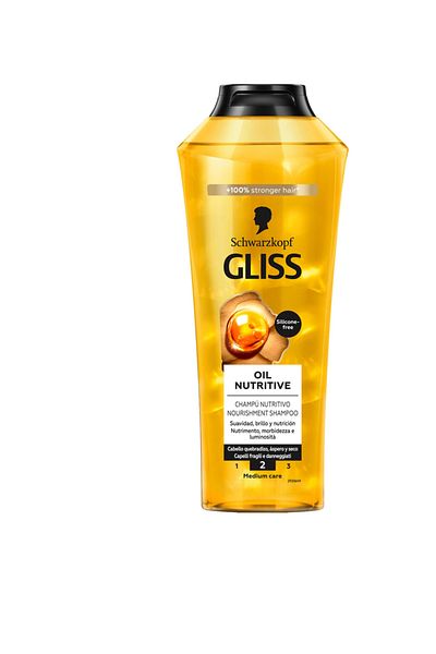 Schwarzkopf Gliss Oil Nutritive – Nourishing Hair Shampoo, 400 ml