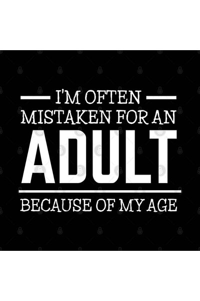Pixxa I'M Often Mistaken for an Adult because of My Age Mug