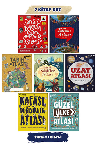 Taze Kitap Sanatçı Burada Ne Anlatmak İstemiş? Tarih Uzay Kelime Atlası Kafas...