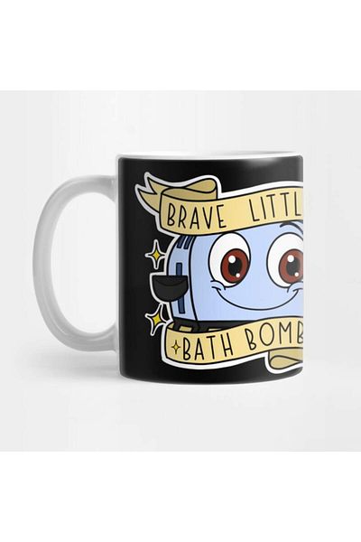 Pixxa Brave Little Bath Bomb. Mug Cup