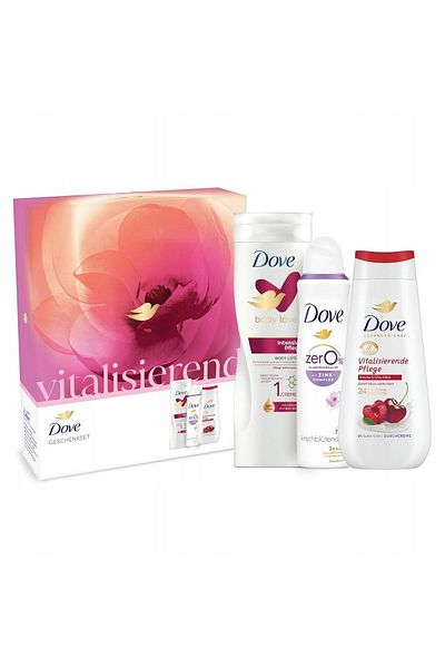Dove Set Dove Vitalizing 3pcs, deodorant 150ml + gel de duș 250ml + loțiune de corp 400ml