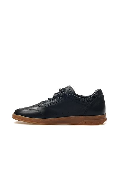 Libero Men's Genuine Leather Casual Shoes 25Y H1031 m Black