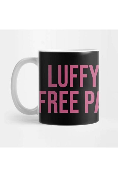 Pixxa Luffy Would Free Palestine - Luffy Would Free Palestine Mug