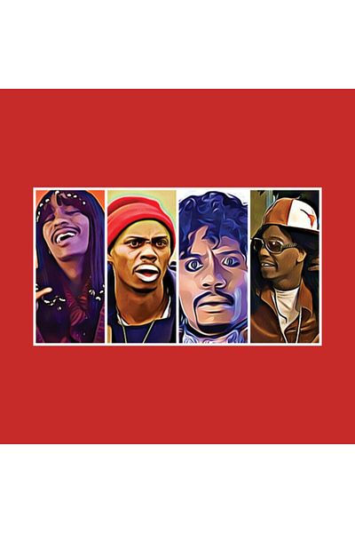 Pixxa Many Faces of Dave Chappelle Mug