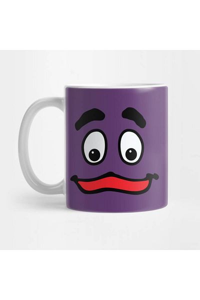Pixxa Grimace Face Mug Cup
