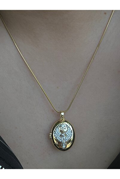 Twinssis Accessories Çelik Düz ince İtalyan Zincir Açılır Kapanır Ankakuşu Alya Kolye 45 cm