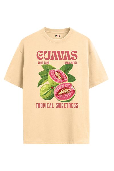 VEK Υπερμεγέθη T-Shirt Tropical Unisex