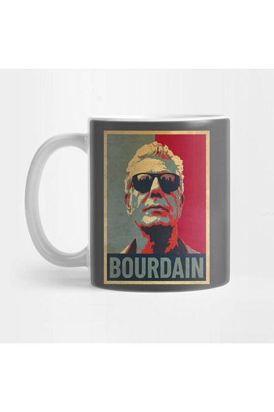 Pixxa Anthony Bourdain Mug