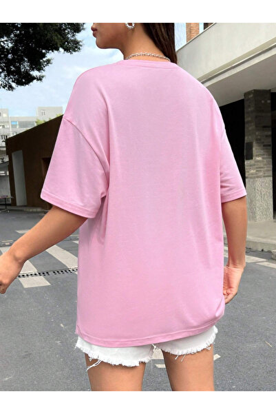 COHERENT Unisex Ανδρικά/Γυναικεία ENERGETIC Προσαρμοσμένα εμπριμέ μπλουζάκια από βαμβάκι μεγάλου μεγέθους