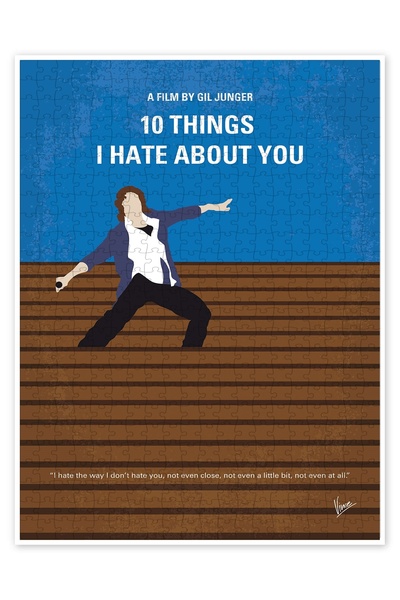Jeronkarji 10 Things I Hate About You 500 Parça Puzzle Yapboz Klasik Film Temalı