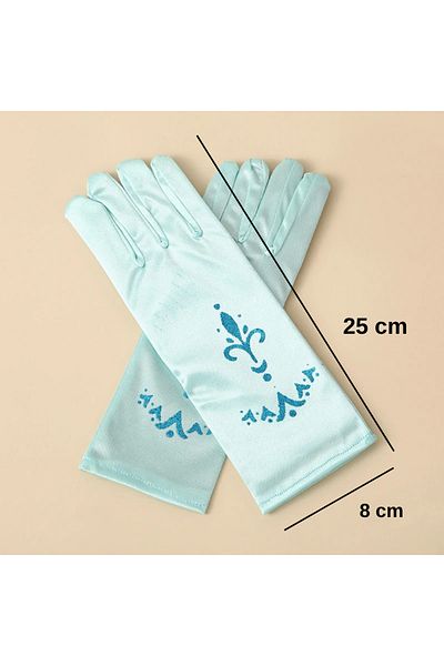 darko Elsa Gloves Princess Elsa Snows Queen Frozen γαλάζιο γάντια για κορίτσια Παιδιά